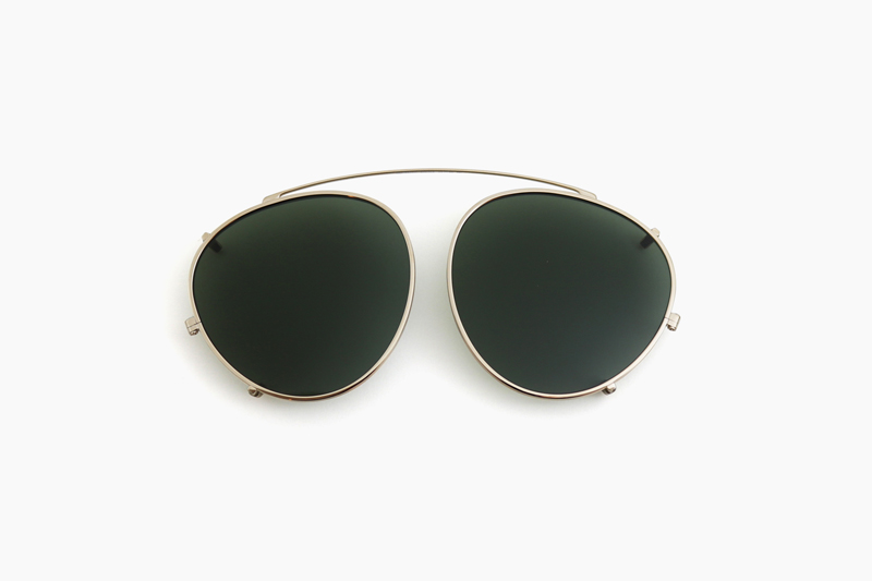 OLIVER PEOPLES THE ROW｜BROWNSTONE CLIP – 52929A White Gold｜OLIVER PEOPLES