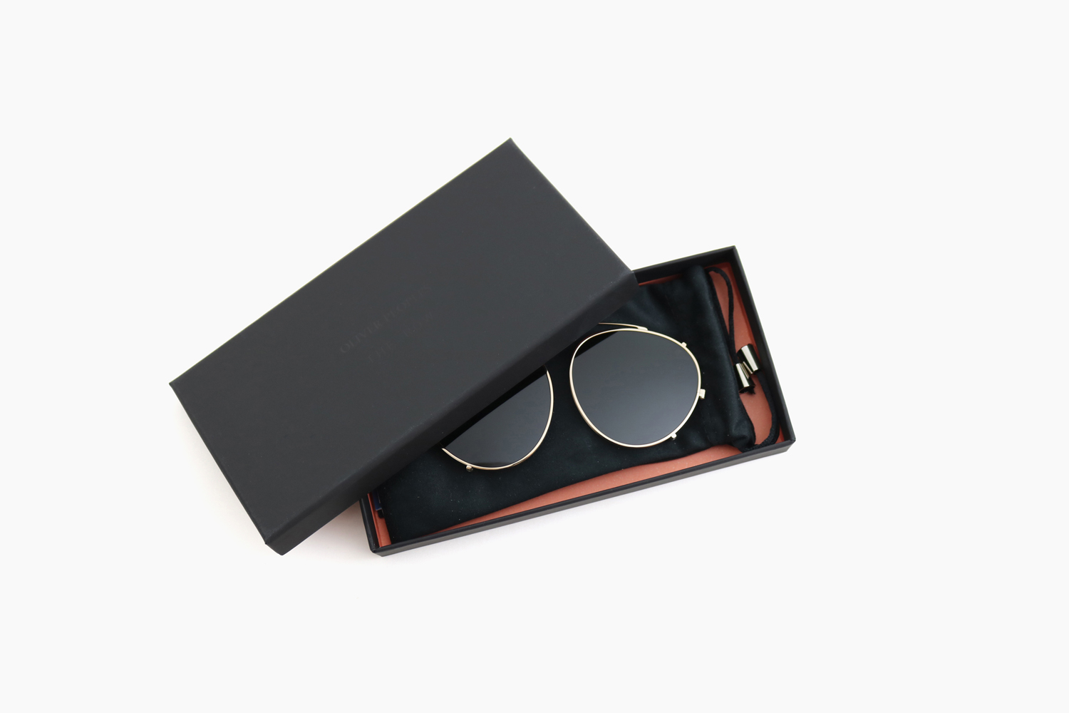 OLIVER PEOPLES THE ROW｜BROWNSTONE CLIP - 52929A White Gold｜OLIVER PEOPLES