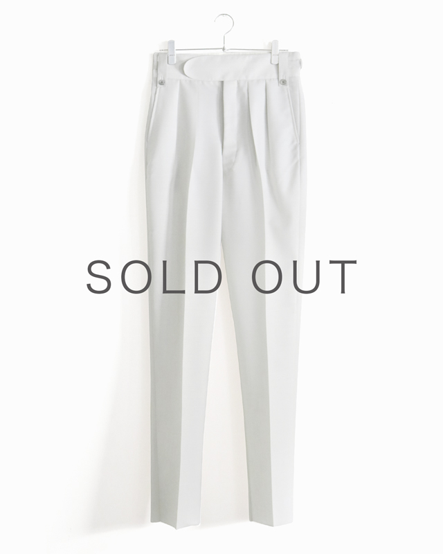 BOWER ROEBUCK Plain｜BELTLESS – L.t.GRAY｜NEAT