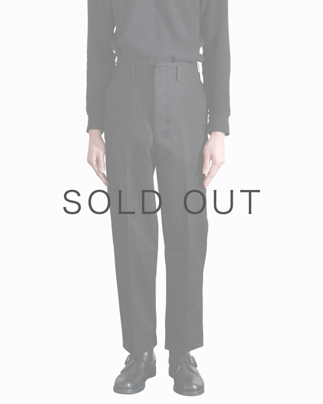 NEAT｜COTTON PIQUE｜OVERALL - Black｜PRODUCT｜Continuer Inc 