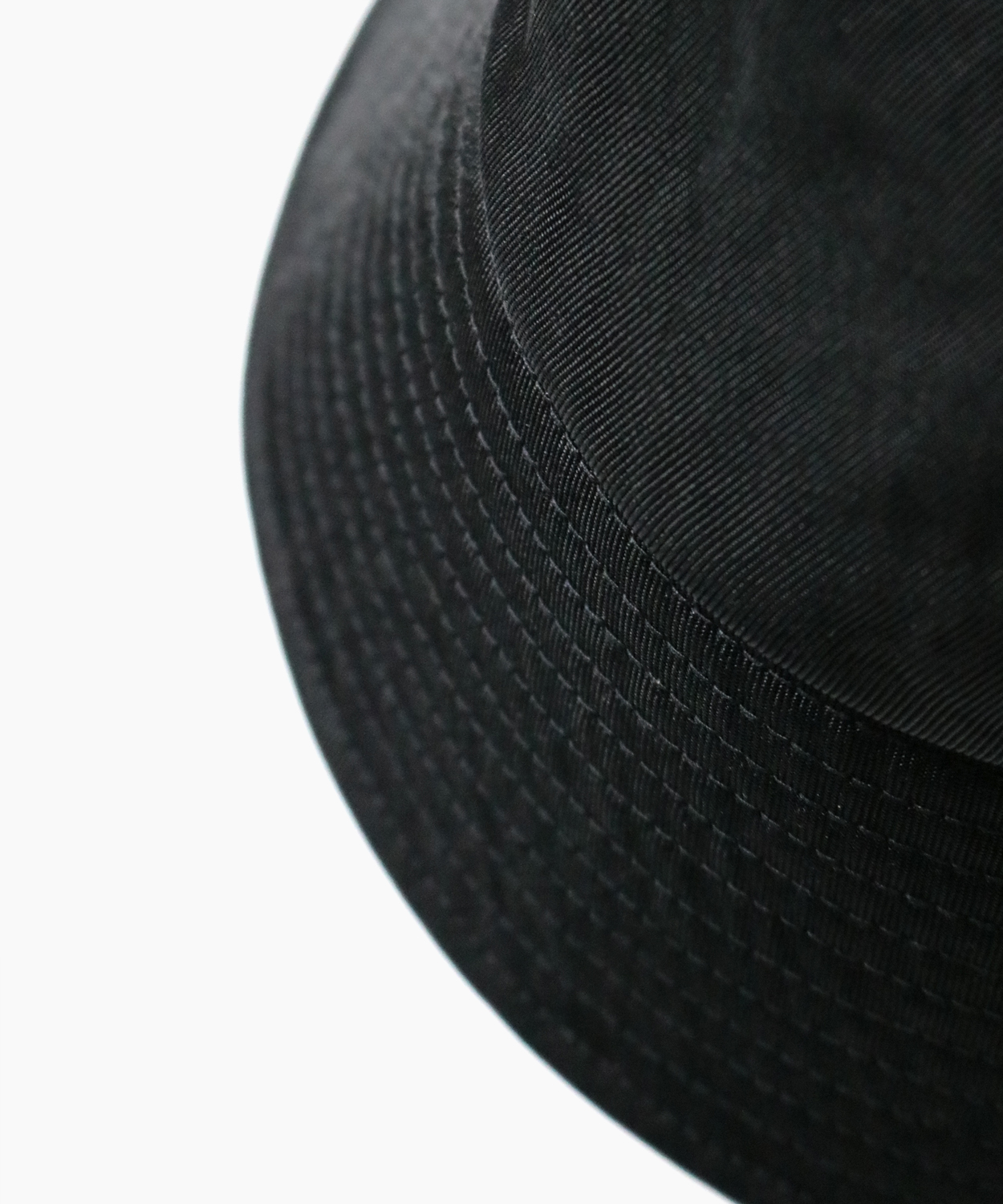 WATER PROOF NYLON BUCKET HAT - Black｜COMESANDGOES