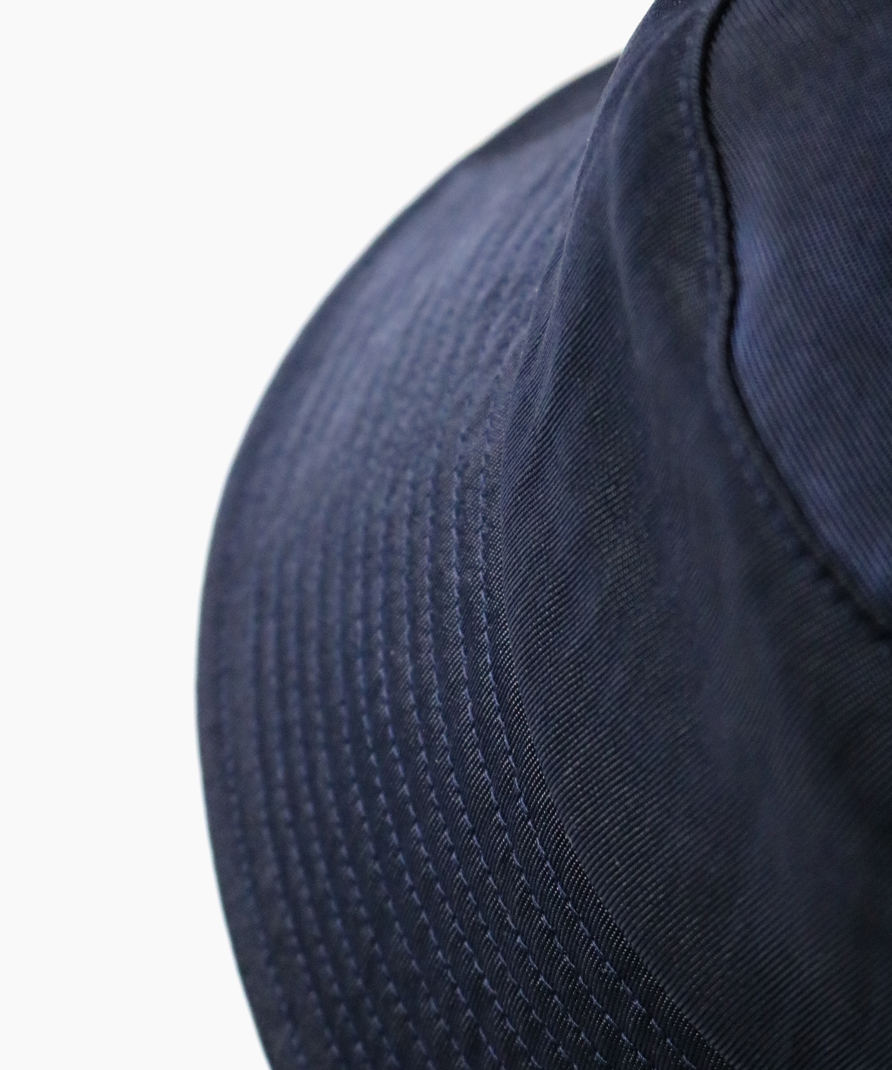 WATER PROOF NYLON BUCKET HAT - Navy｜COMESANDGOES