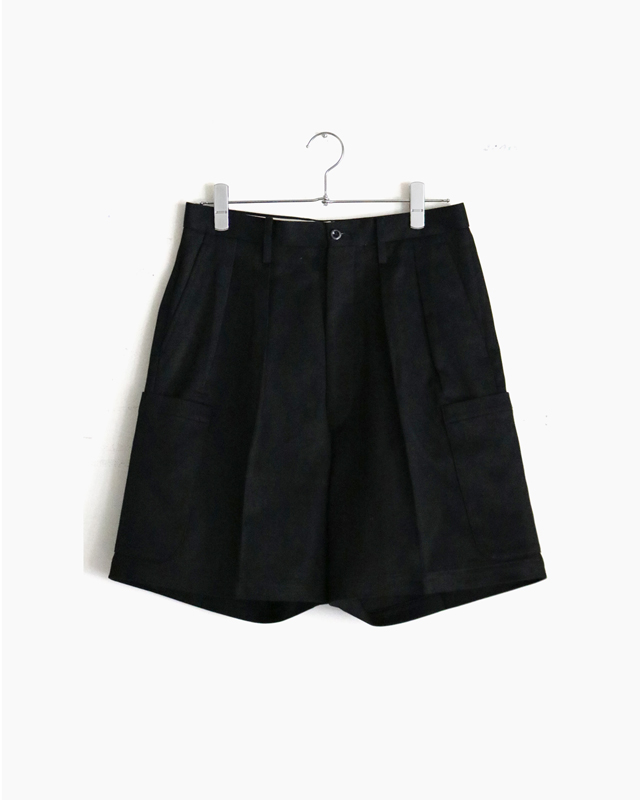 COTTON PIQUE｜SHORTS – Black｜NEAT