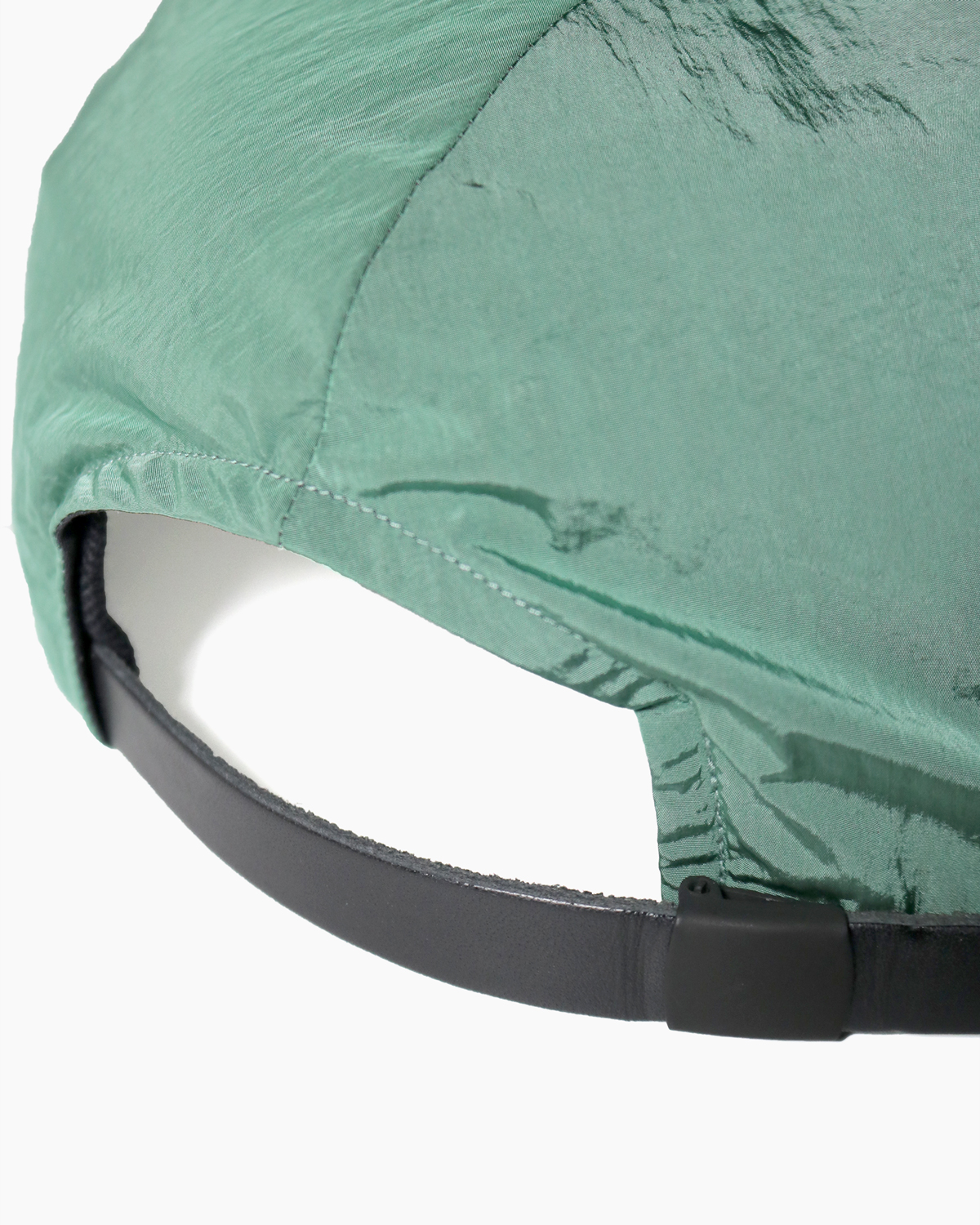 LIGHT NYLON BIG BRIM CAP - Green｜COMESANDGOES