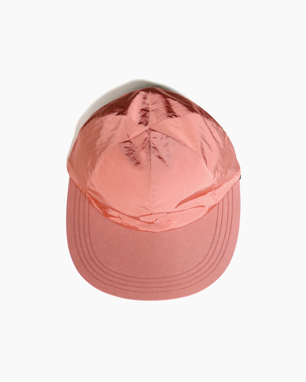 LIGHT NYLON BIG BRIM CAP - Pink｜COMESANDGOES