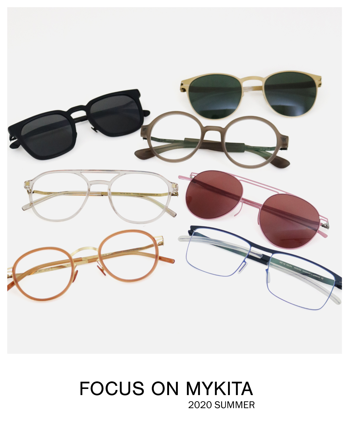 FOCUS ON MYKITA｜2020 SUMMER｜TOPIC｜Continuer Inc.｜メガネ