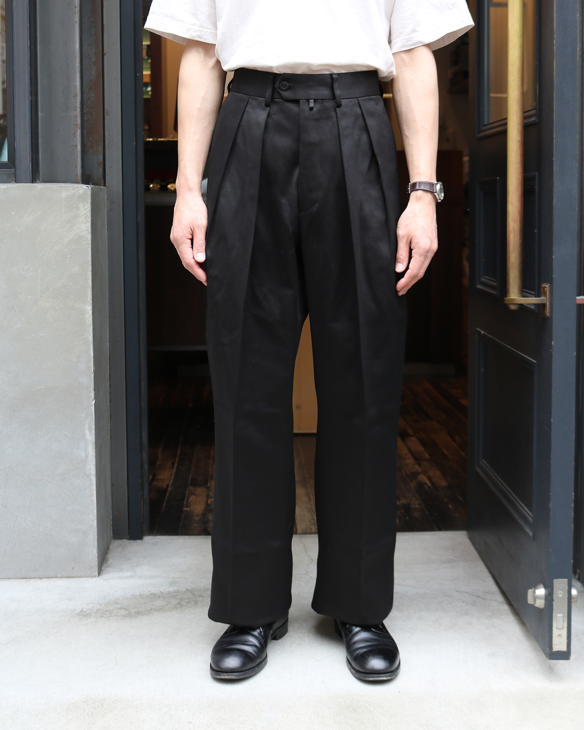 NEAT｜TURPAN SATIN｜WIDE - Black｜PRODUCT｜Continuer Inc.｜メガネ