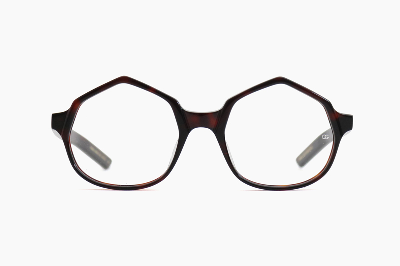 POLYOVAL – Dark Tortoiseshell｜OLIVER GOLDSMITH