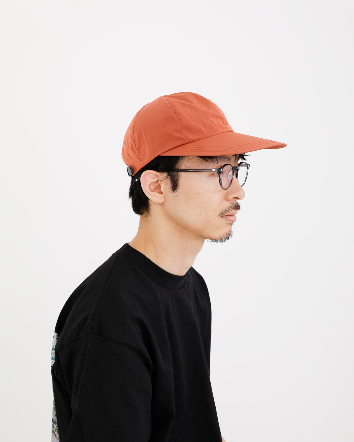 LIGHT NYLON BIG BRIM CAP - Pink｜COMESANDGOES