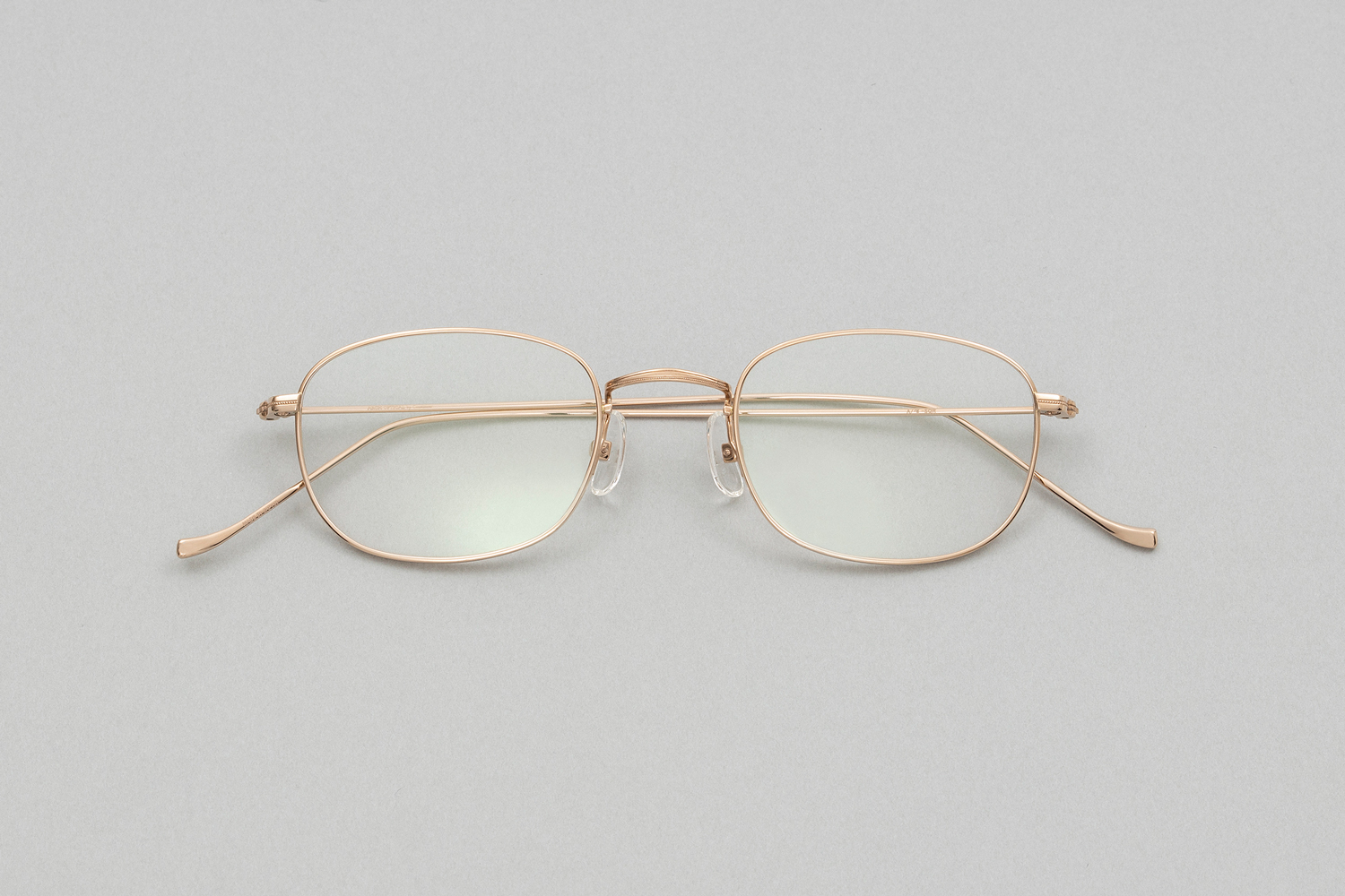 A/rg-SQR 47 - 18KRG ＜彫金あり＞｜＊Luxury Eyewear