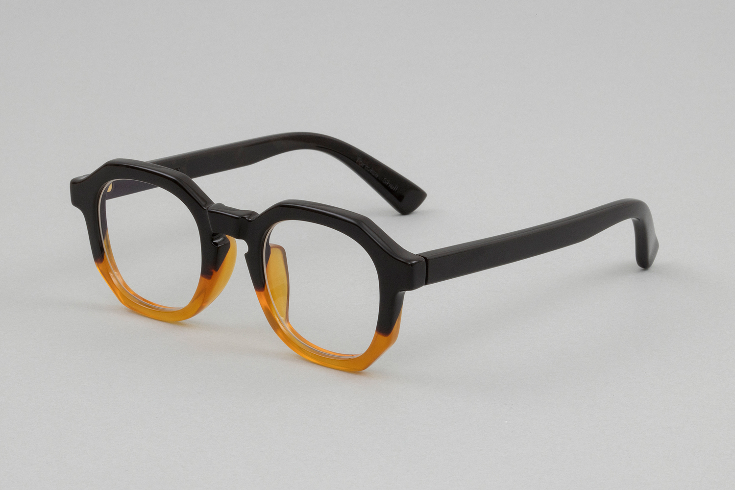 大澤鼈甲／Continuer ｜CRW - 黒並甲 / 白甲 - 2トーン｜＊Luxury Eyewear