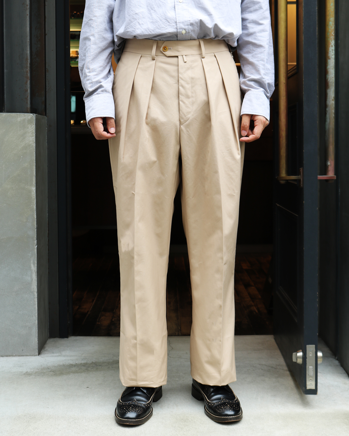 NEAT｜ENGLAND VENTILE｜WIDE - Sand Beige｜PRODUCT｜Continuer Inc