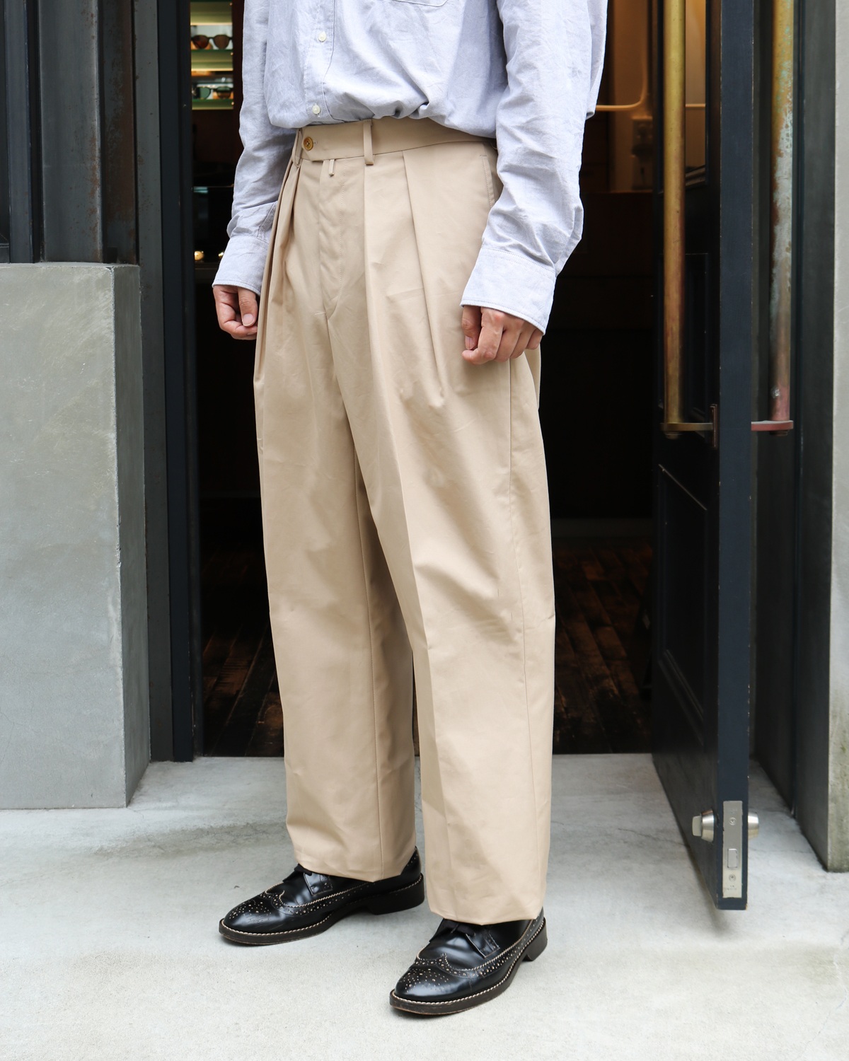 NEAT｜ENGLAND VENTILE｜WIDE - Sand Beige｜PRODUCT｜Continuer Inc 