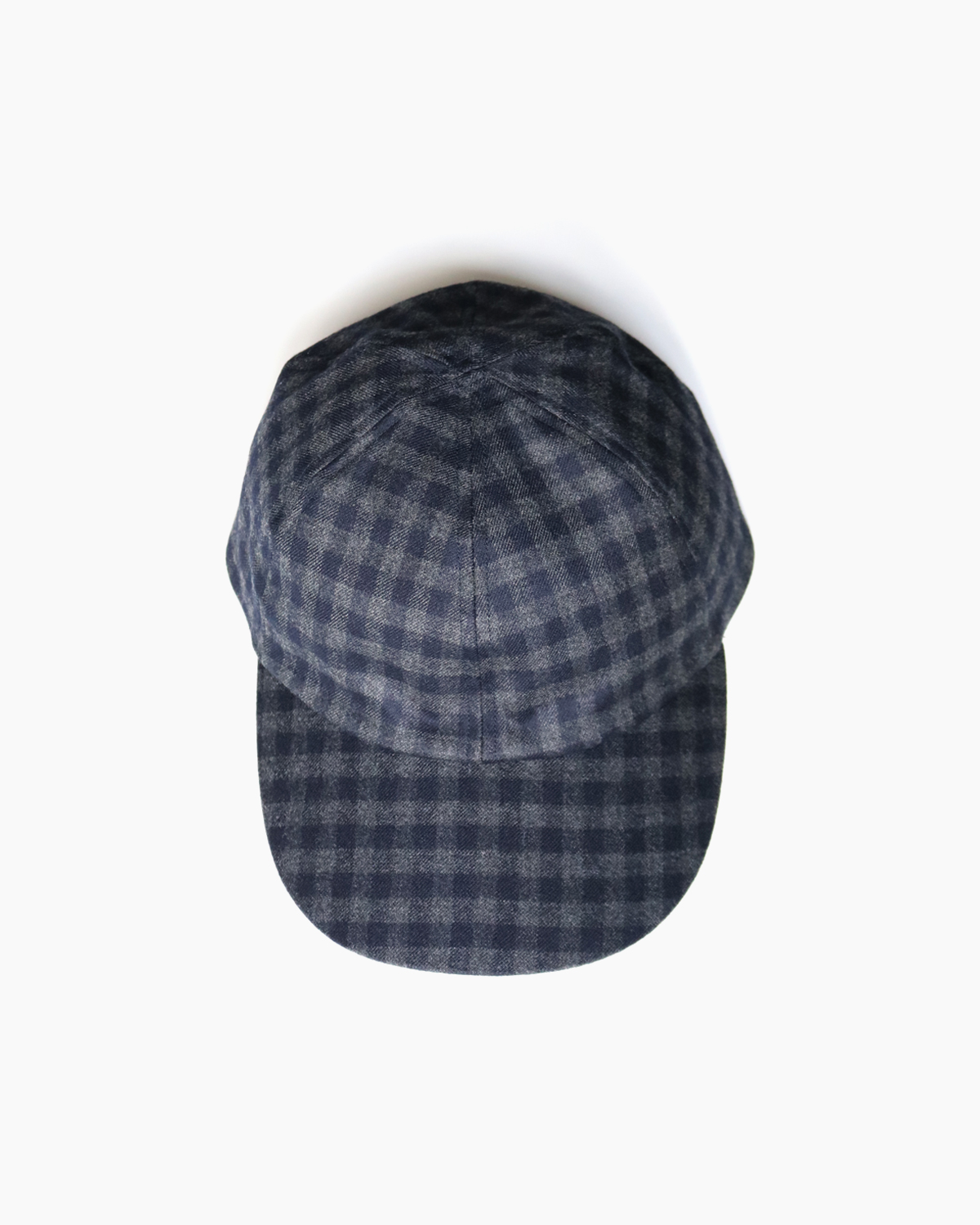 【SALE】CHECK CAP - Gray×Navy｜COMESANDGOES