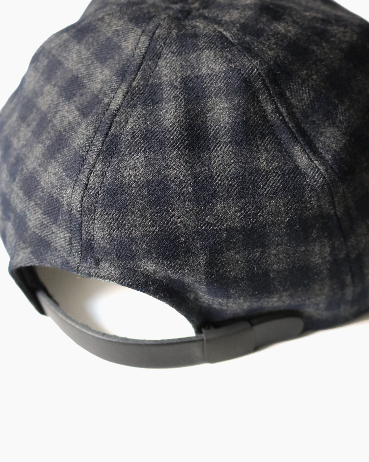 【SALE】CHECK CAP - Gray×Navy｜COMESANDGOES