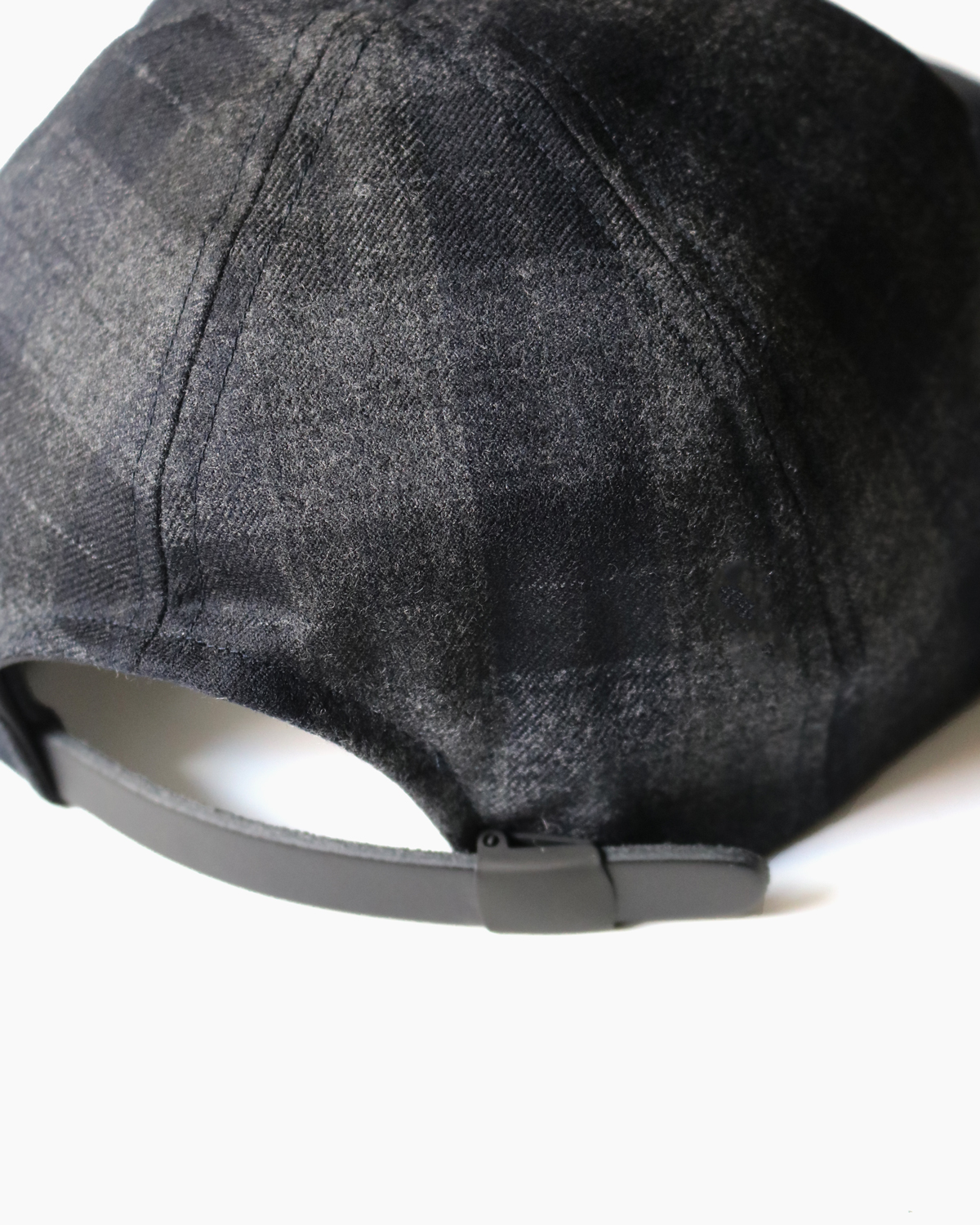 【SALE】CHECK CAP - Gray×Black｜COMESANDGOES