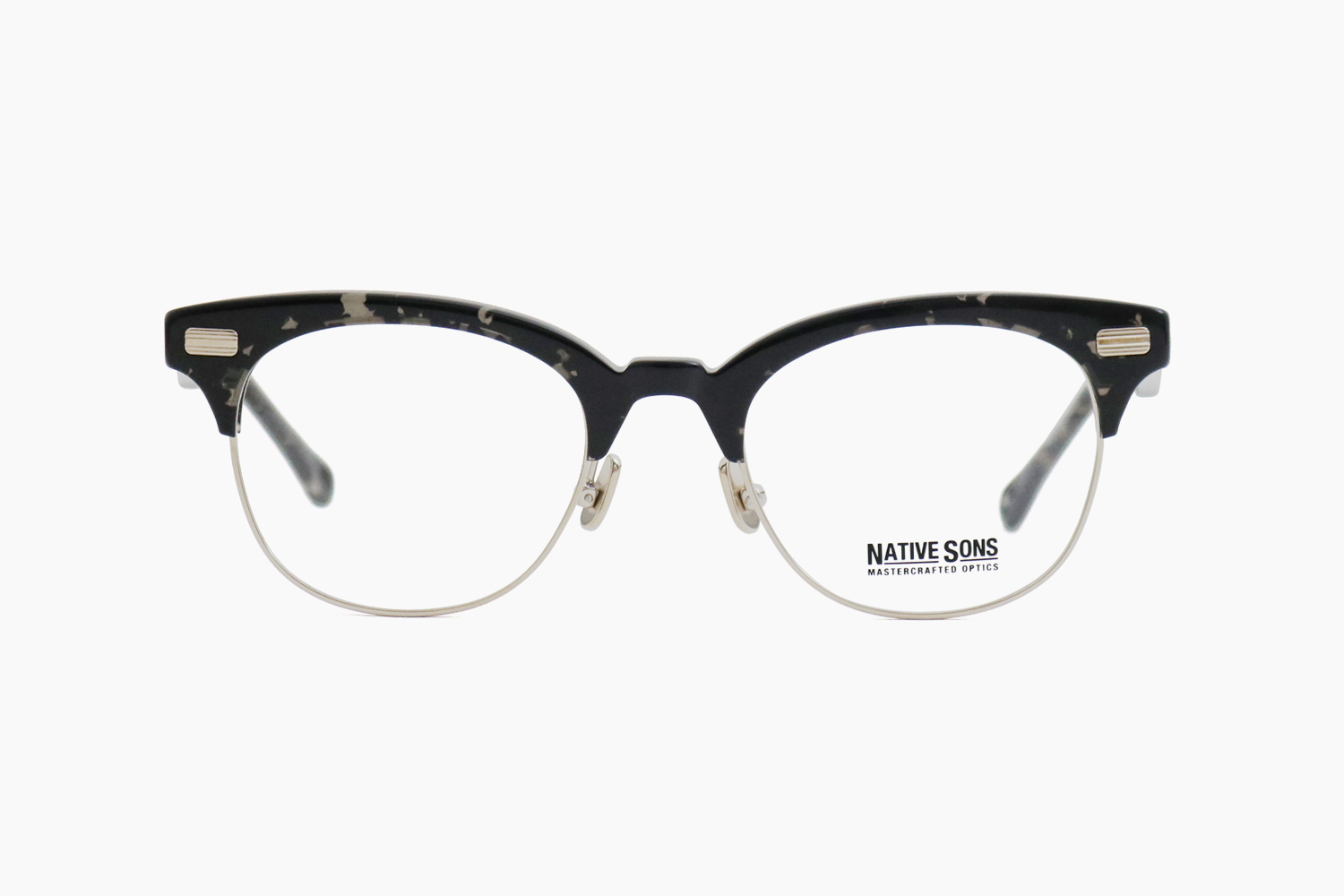 JOHN Q - Black Spazzle / White Gold｜NATIVE SONS