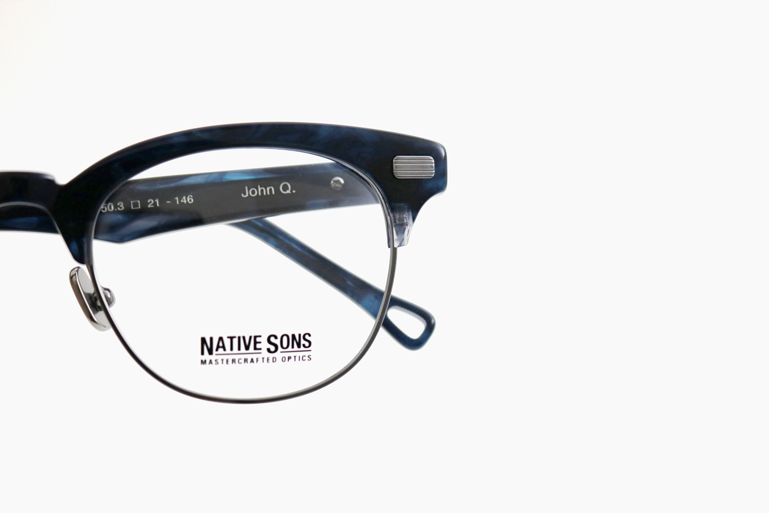 JOHN Q - Indigo / Black Palladium｜NATIVE SONS