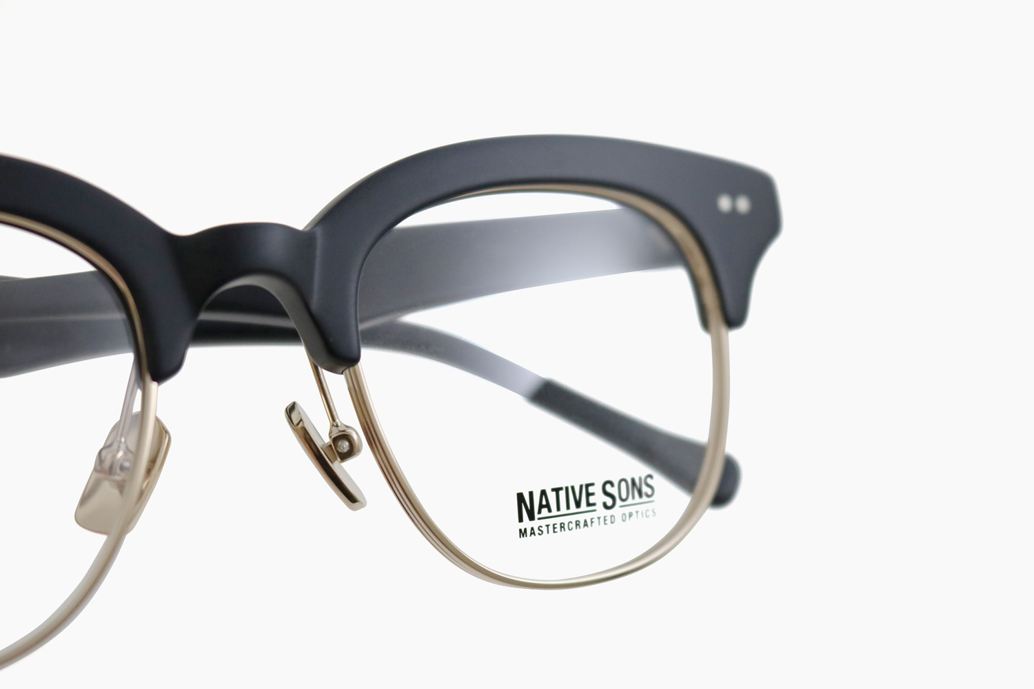 NEWMAN - Matte Black / White Gold｜NATIVE SONS