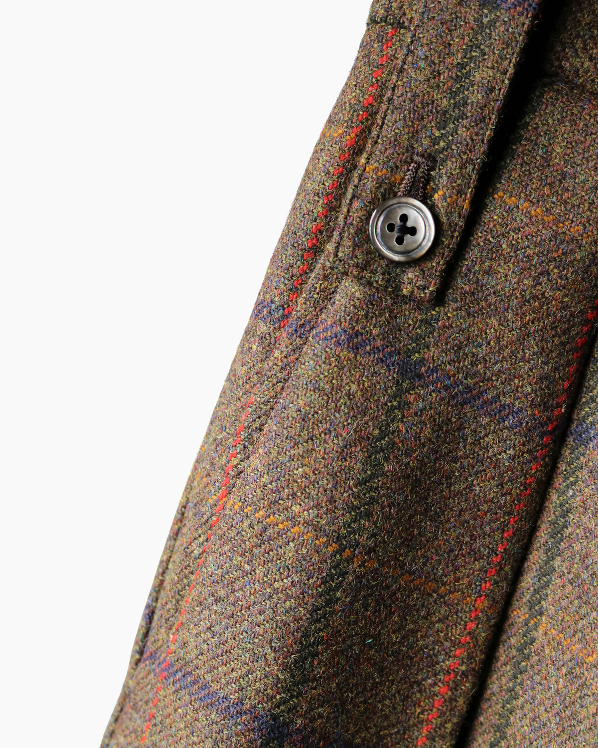 LOVAT TWEED｜BELTLESS - Olive｜NEAT