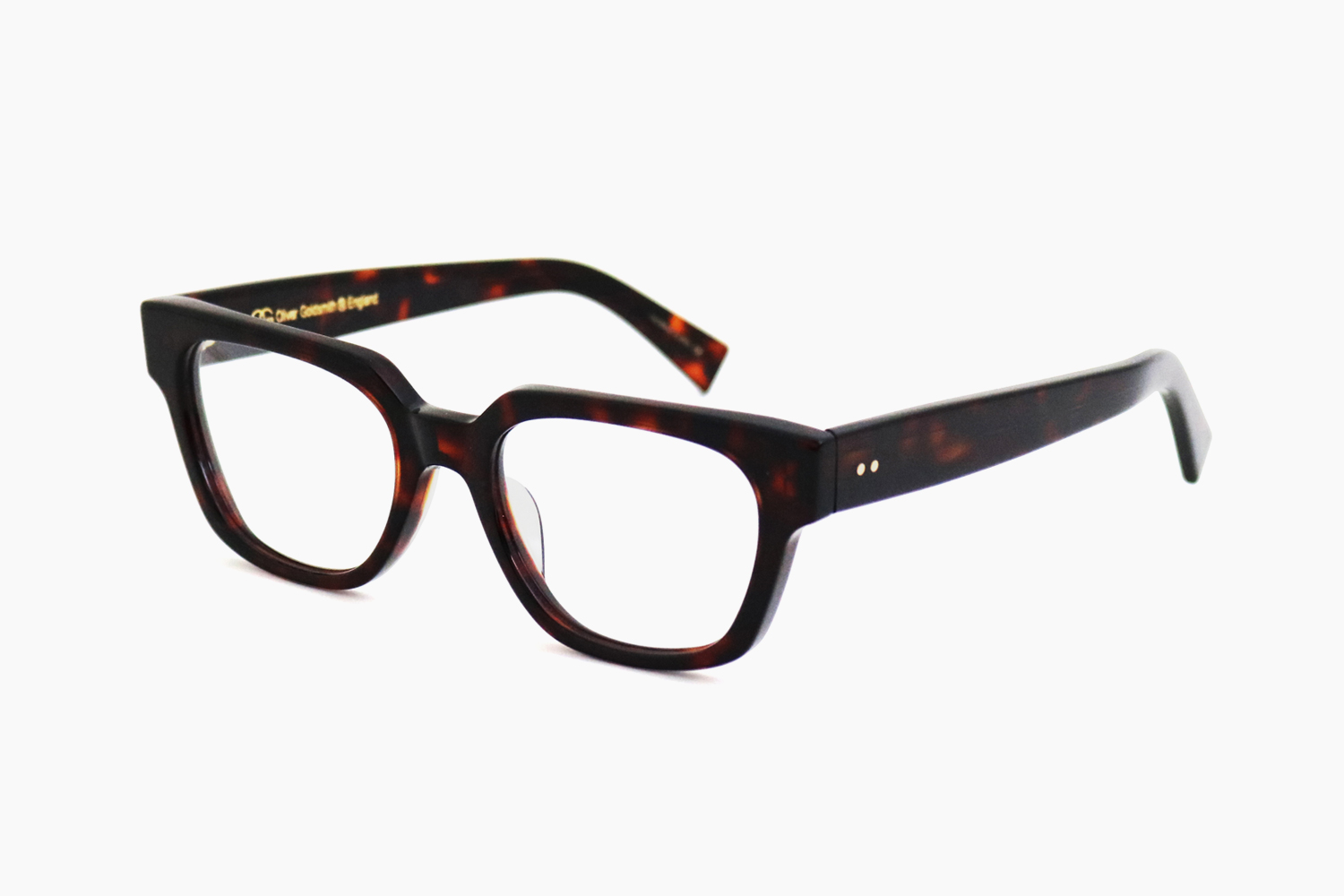 COMMANDER - Dark Tortoiseshell｜OLIVER GOLDSMITH