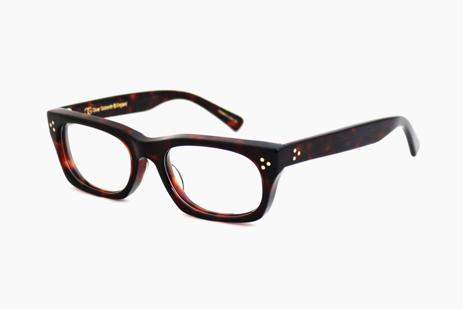 VICE CONSUL-S - Dark Tortoiseshell｜OLIVER GOLDSMITH