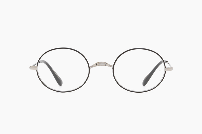 Oliver Oval/Pro Titanium – Silver Black｜OLIVER GOLDSMITH