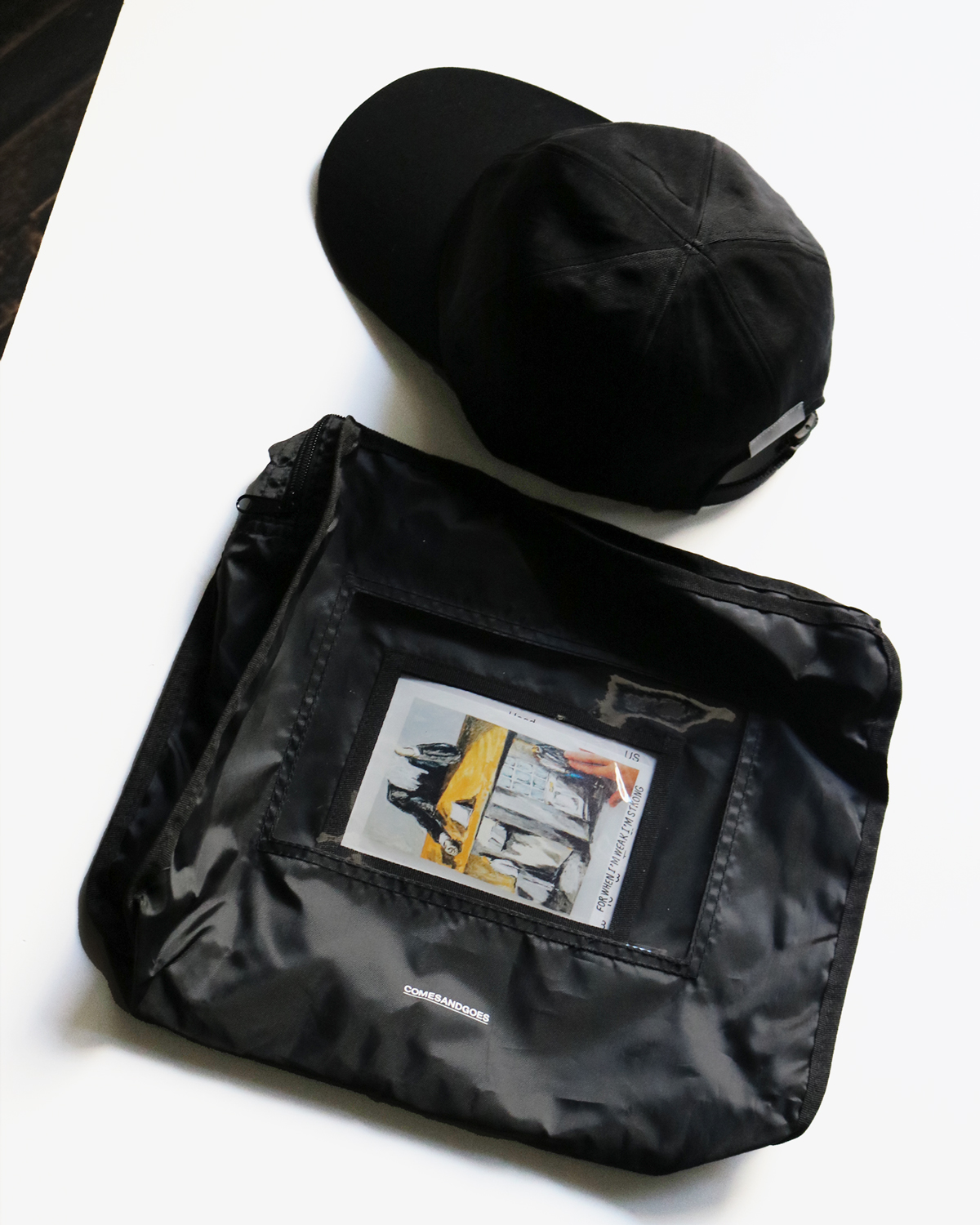 WATERPROOF NYLON＜LITTLE＞ LONG BRIM CAP｜The PARKSIDE ROOM - EXCLUSIVE｜COMESANDGOES