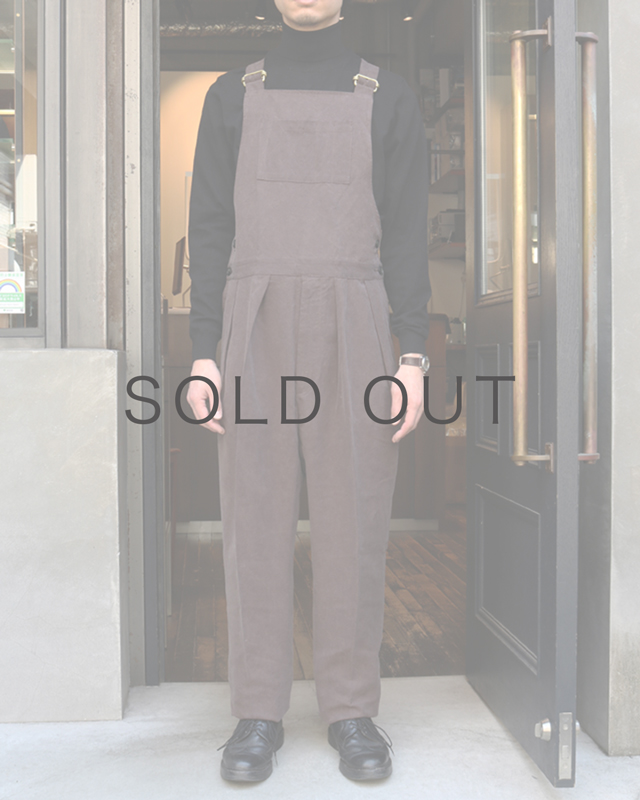 CELLULOSE NIDOM｜OVERALL – Dark Brown＜EXCLUSIVE＞｜NEAT