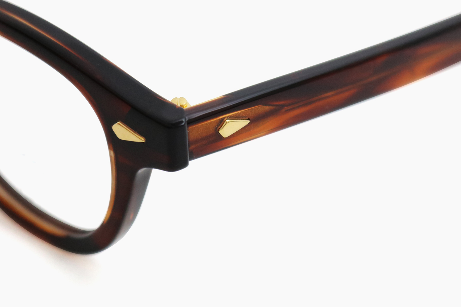 AR 44 - Demi Amber ＜Gold Caulking＞｜JULIUS TART OPTICAL