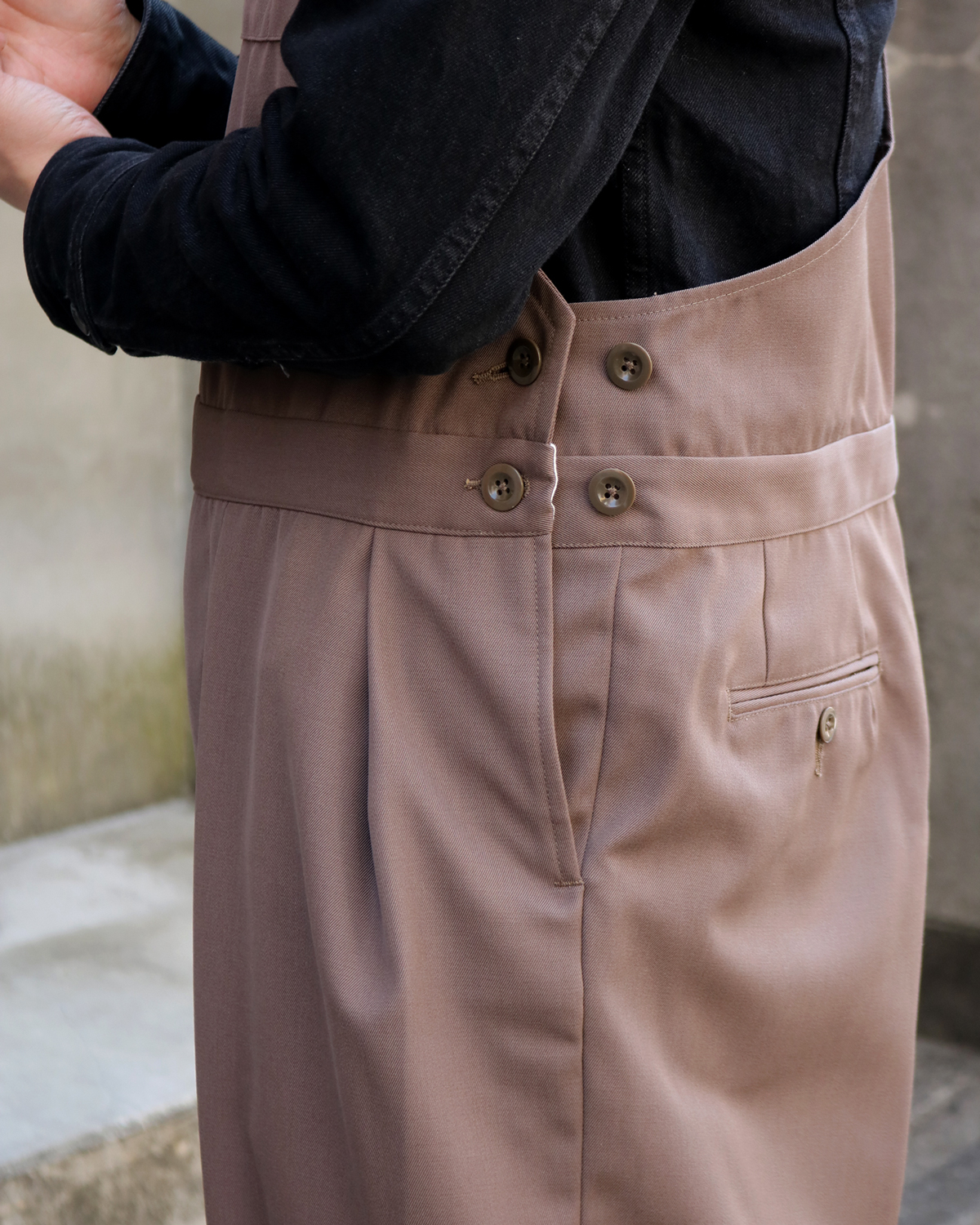 AWC SERGE｜OVERALL - Lt.Brown｜NEAT