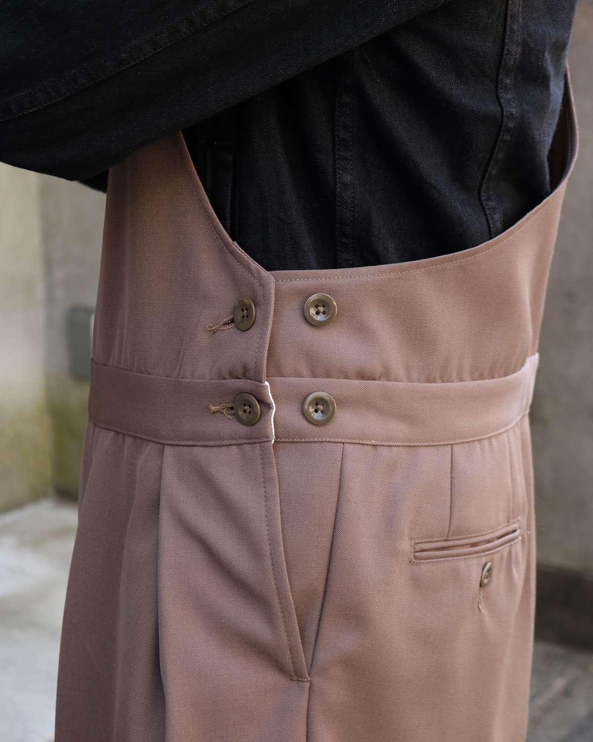 AWC SERGE｜OVERALL - Lt.Brown｜NEAT