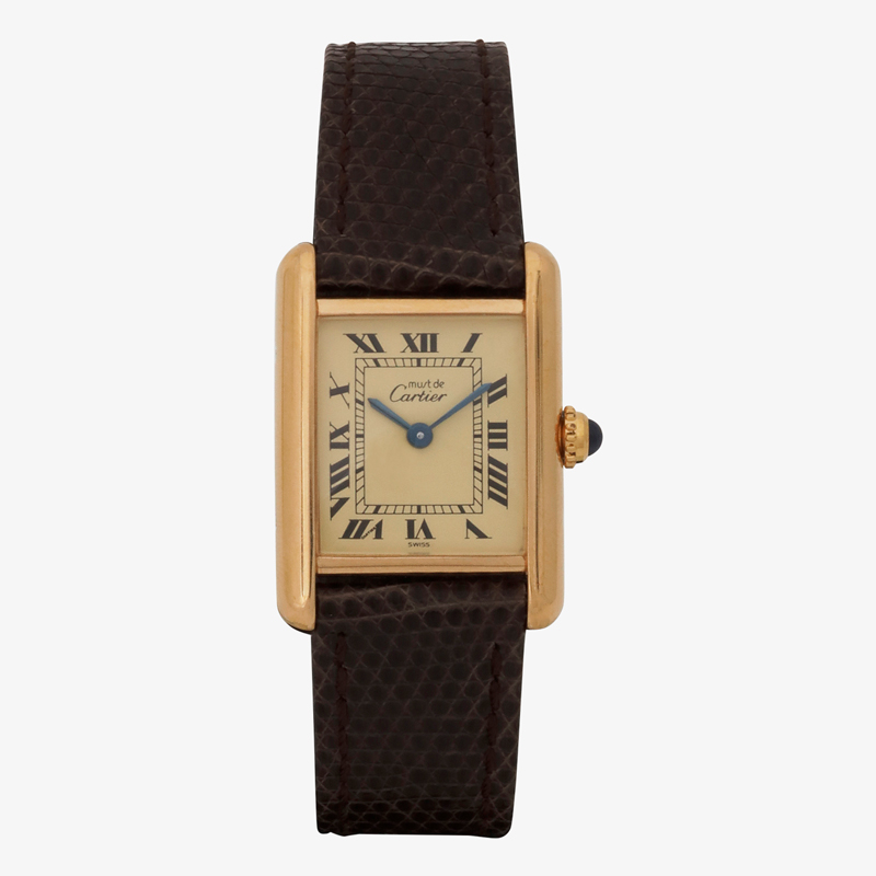 Cartier – must de Cartier TANK LM｜Ivory Roman – 90’s｜Cartier (Vintage Watch)