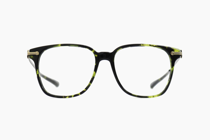 ASCOT – Green Tortoiseshell｜OLIVER GOLDSMITH