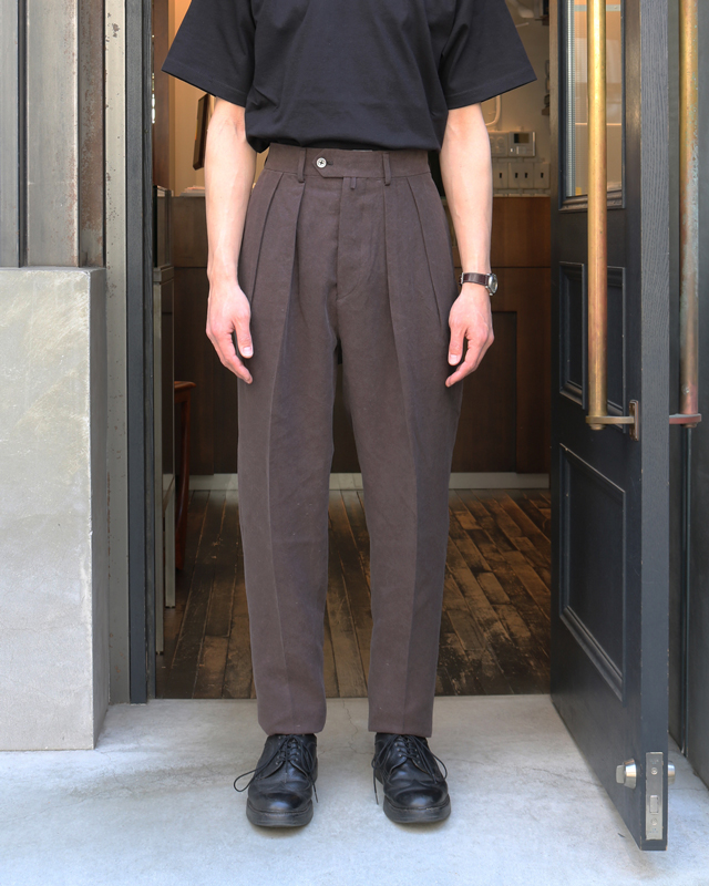 CELLULOSE NIDOM｜TAPERED – Dark Brown ＜EXCLUSIVE＞｜NEAT