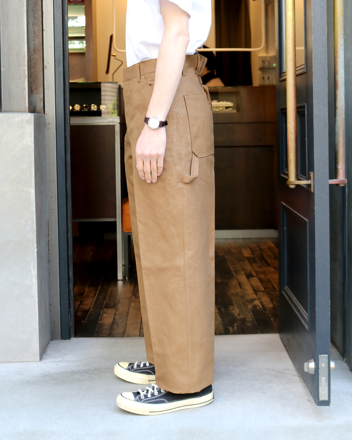 C/L OXFORD｜PAINTER - Khaki｜NEAT