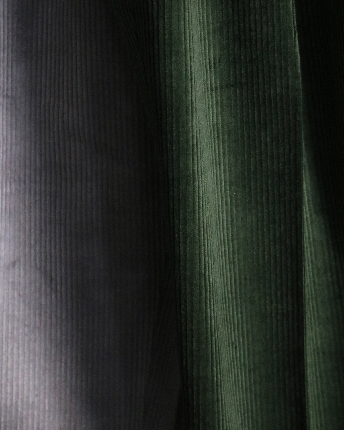 FRENCH CORDUROY｜TAPERED - Green｜NEAT