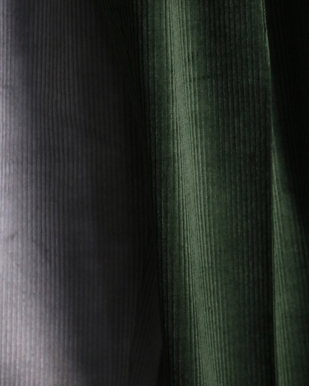 FRENCH CORDUROY｜WIDE - Green｜NEAT