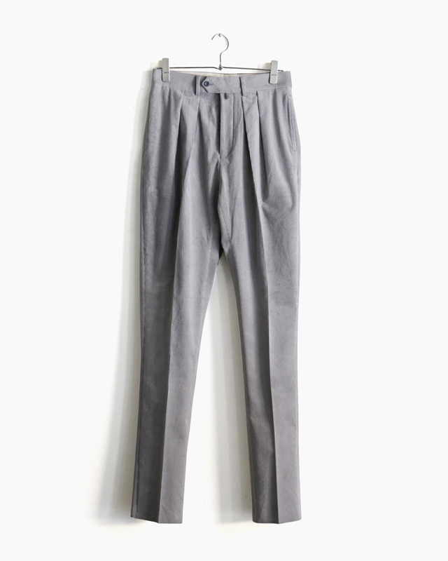 FRENCH CORDUROY｜TAPERED – Gray｜NEAT