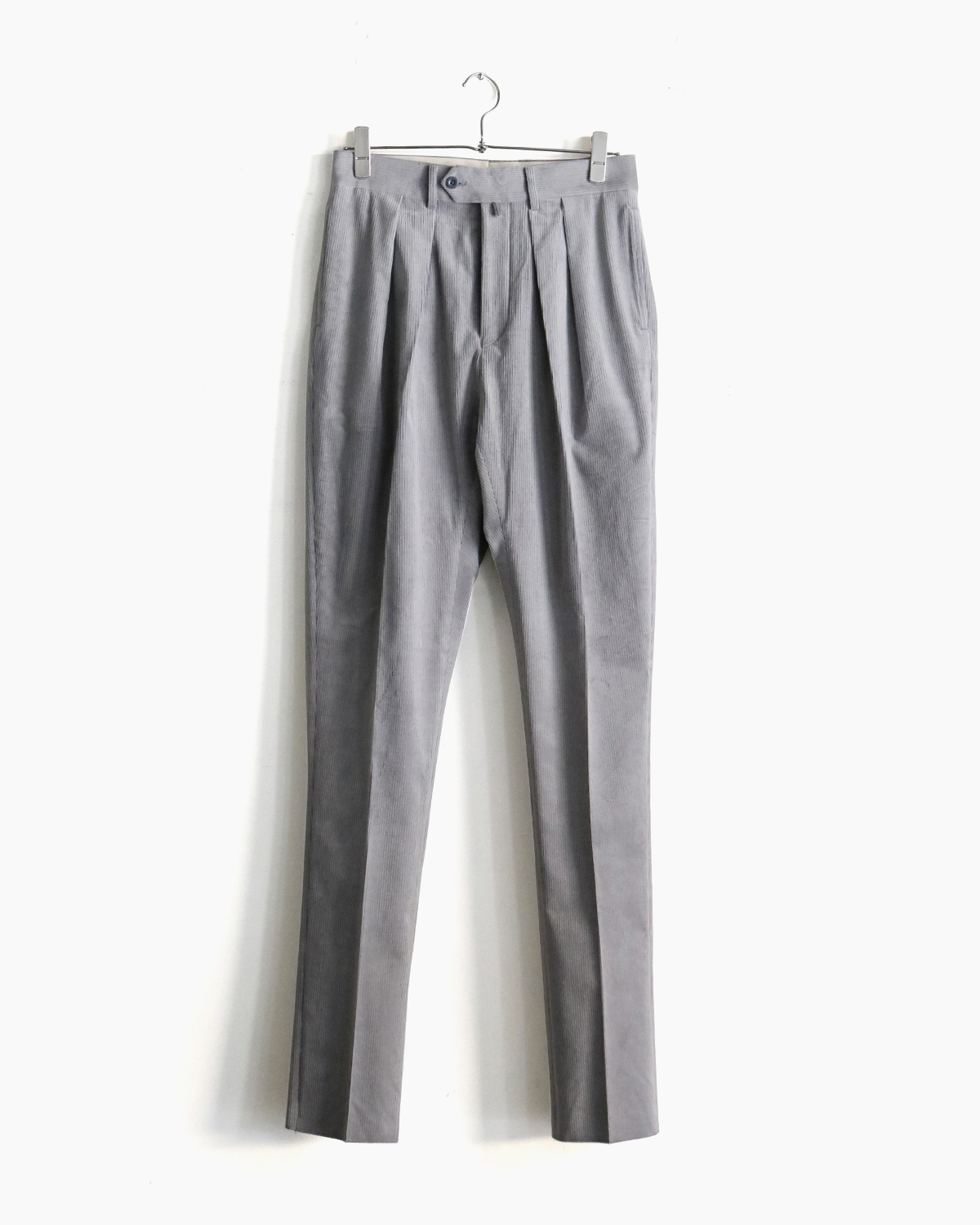 NEAT｜FRENCH CORDUROY｜TAPERED - Gray｜PRODUCT｜Continuer Inc