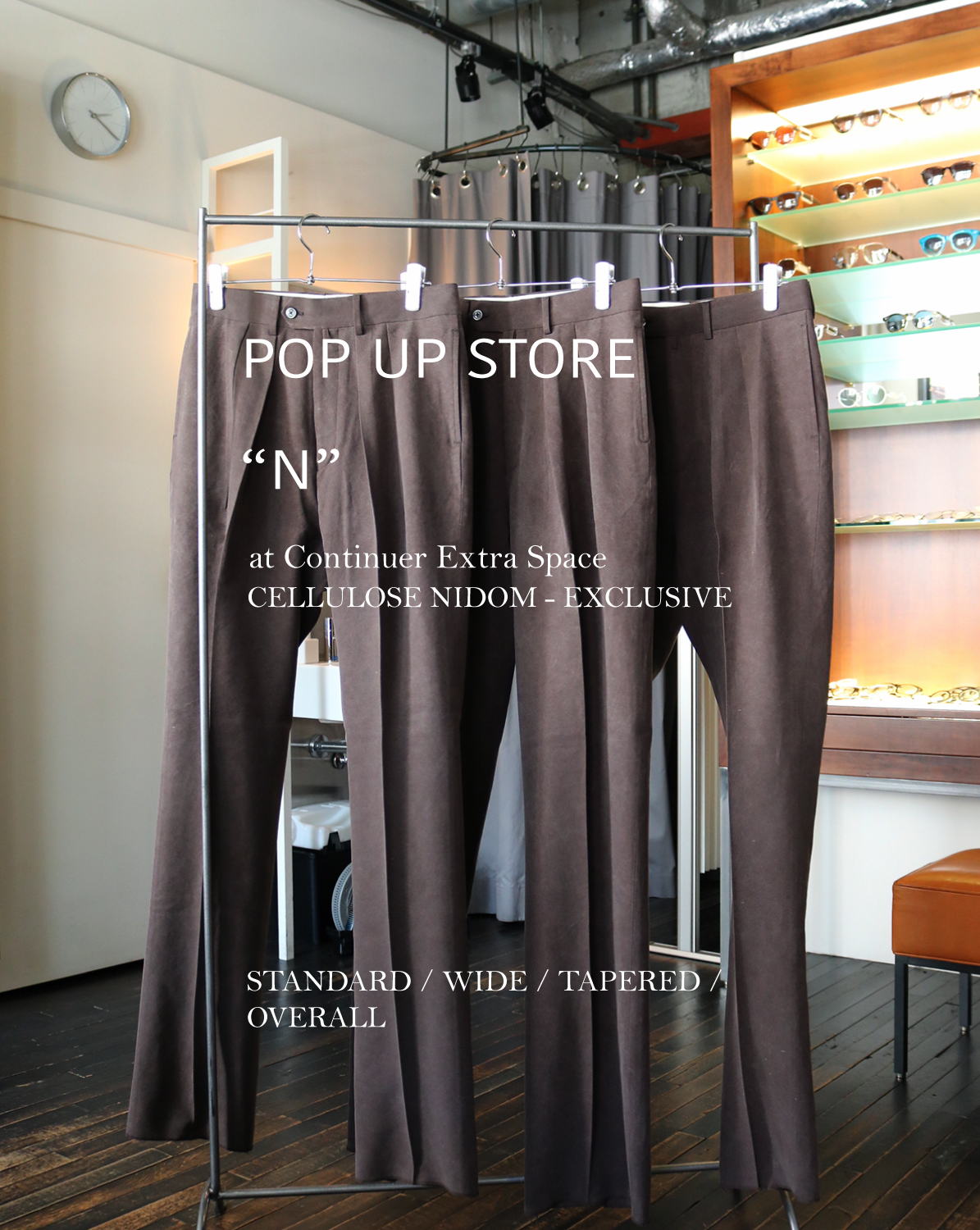 POP UP STORE “N” at Continuer Extra Space