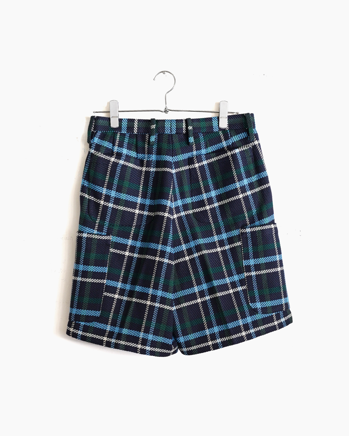 FALIER SARTI CHECK｜CARGO SHORTS - Navy｜NEAT