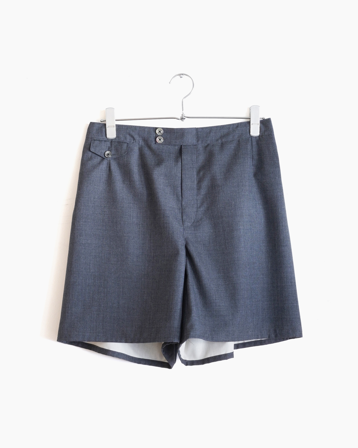 WASHABLE TROPICAL｜CLASSIC SWIM SHORTS - Md.grey｜NEAT