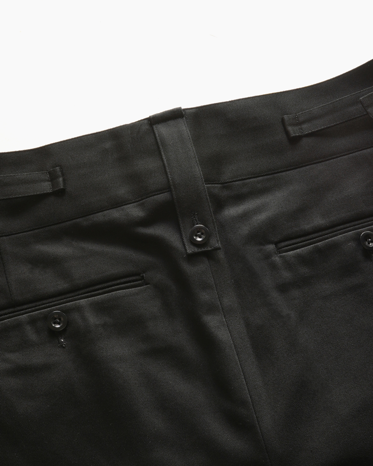 COTTON SATIN │BELTLESS - BLACK｜NEAT