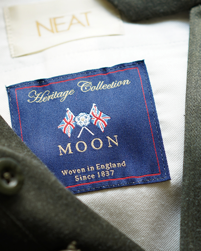 MOON SPORTING HERITAGE GABARDINE TWILL｜BELTLESS - Olive｜NEAT