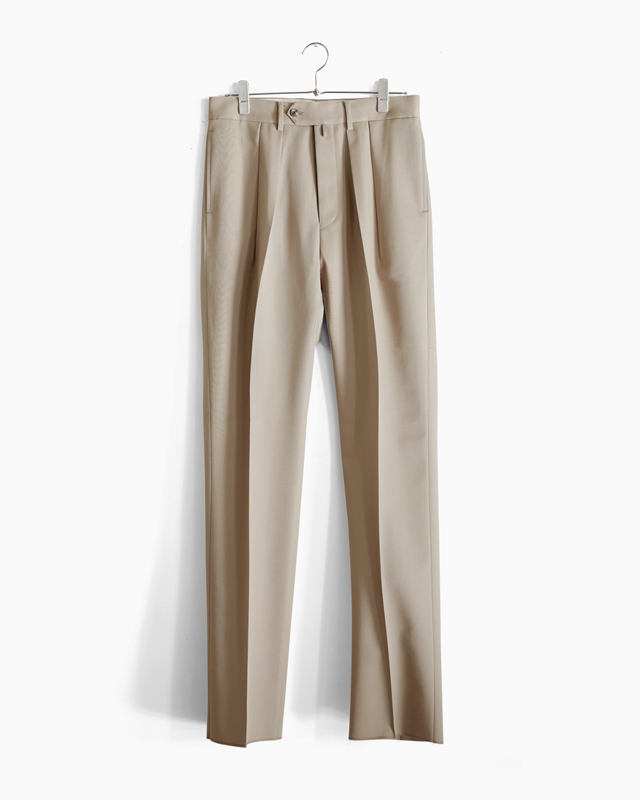 WOOL GABARDINE｜STANDARD – Beige｜NEAT