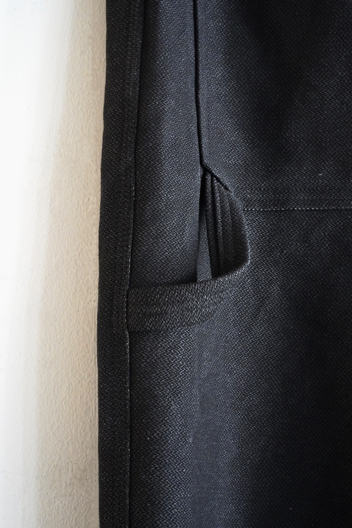 BUFFALO CLOTH PIGMENT PRINT - PAINTER - Black｜NEAT
