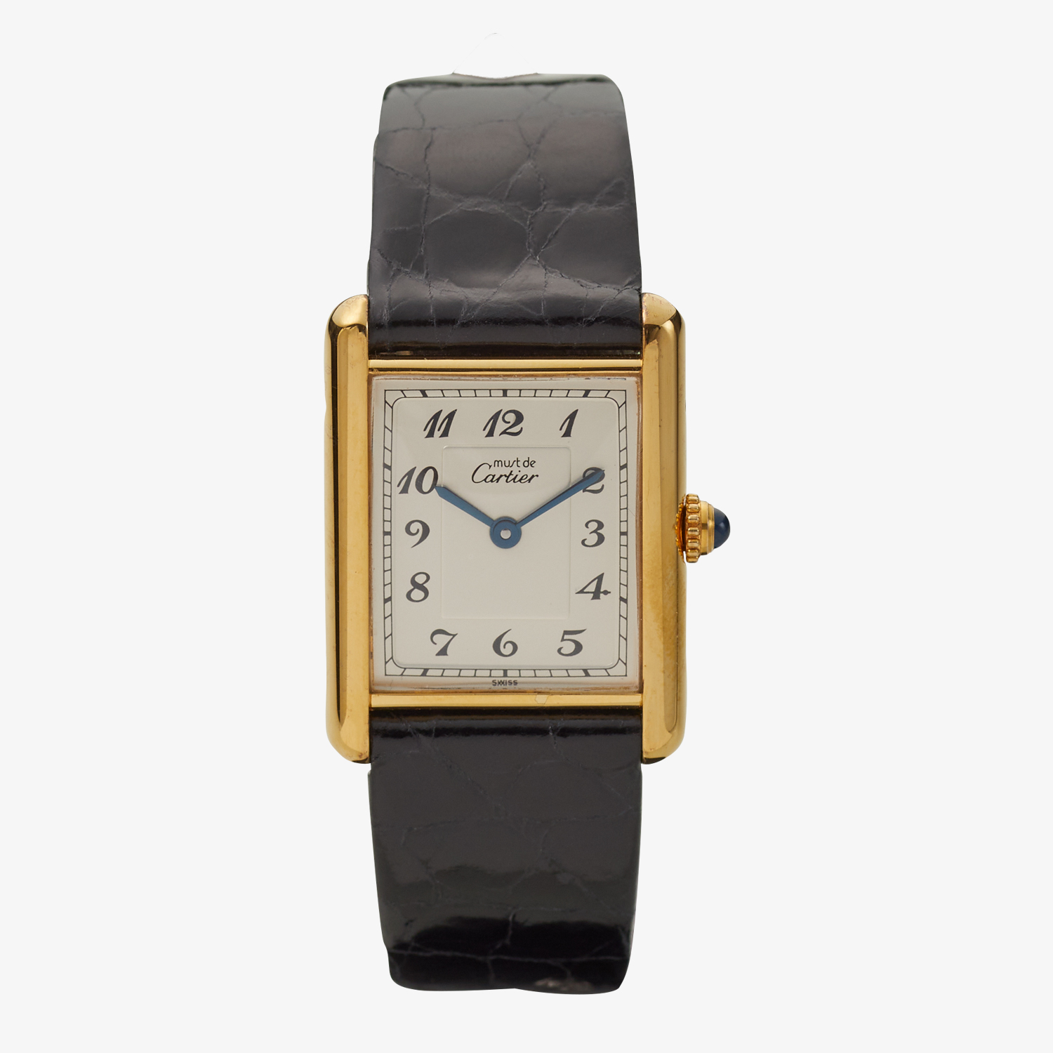 SOLD OUT｜Cartier｜must de Cartier TANK LM｜Aribic Dial｜White - 90's｜Cartier (Vintage Watch)