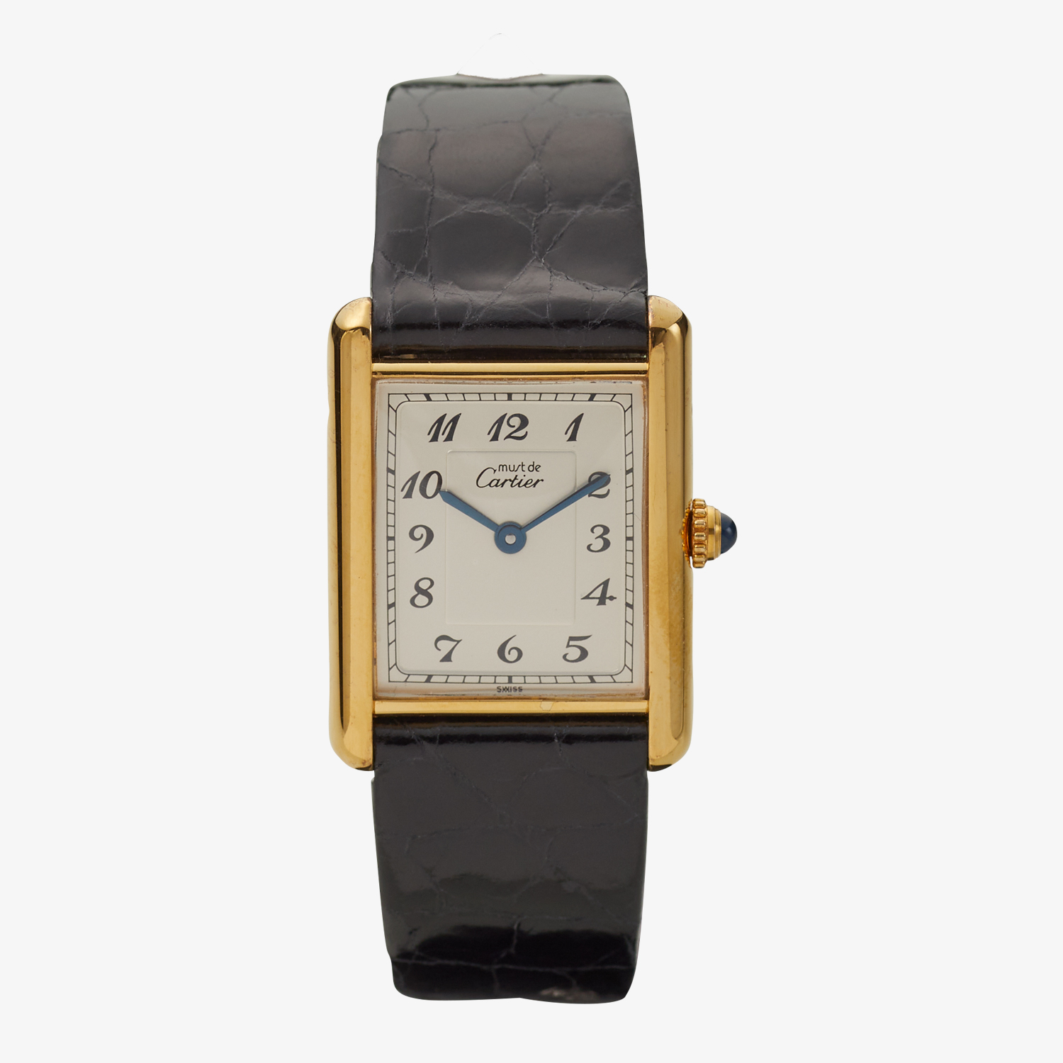 Cartier｜must de Cartier TANK LM｜Aribic Dial｜White - 90's｜Cartier (Vintage Watch)