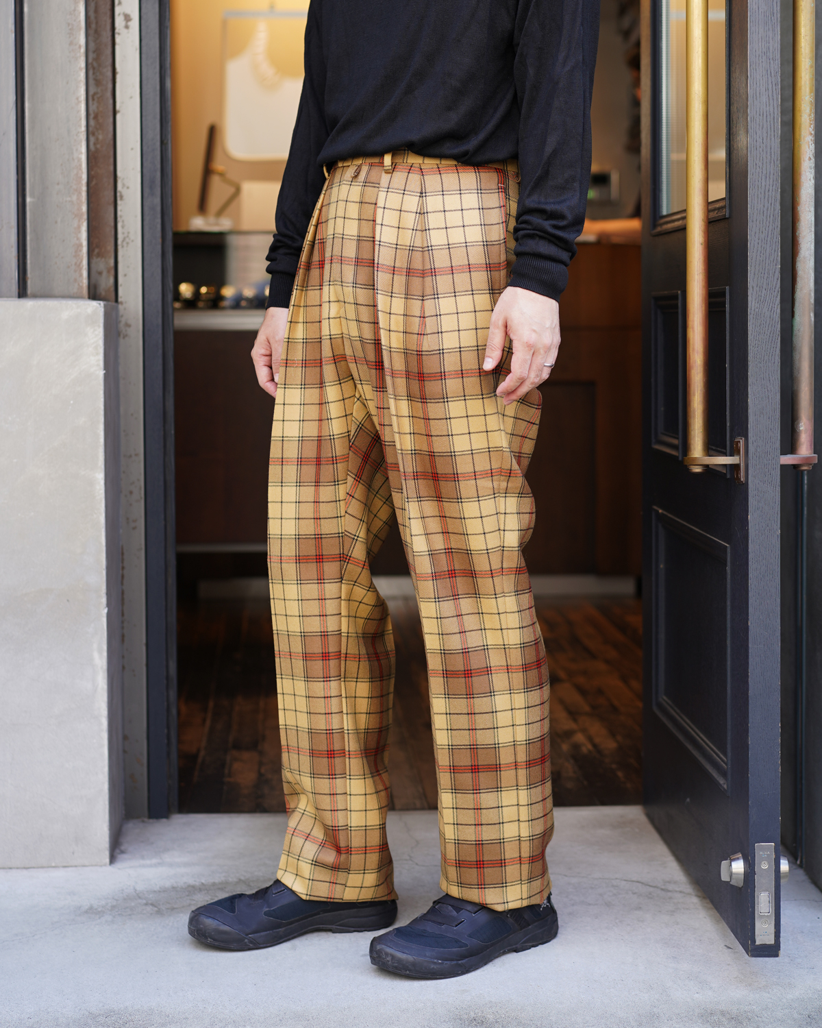 LOCHCARRON TARTAN CHECK ｜STANDARD - Beige Orange｜NEAT